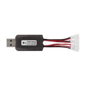 Cx405 4Ch Micro USB Battery Charger for 3.7V Lipo and 3.8V Lihv Batteries Perfect for GTA Vice City RC Helicopter Mission Controls
