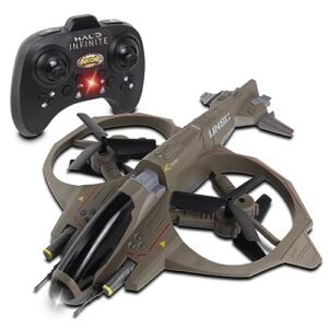 NKOK 2.4GHz Halo Infinite UNSC Wasp RC Vehicle with New Bright RC 12.8V Battery Charger