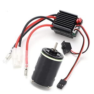 SUNGOOYUE Brushed Motor Combo Set, High Torque RC 540 Brushed Motor ESC Set for SCX10 / D90 / / GEN8 RC Crawler Car (35T)