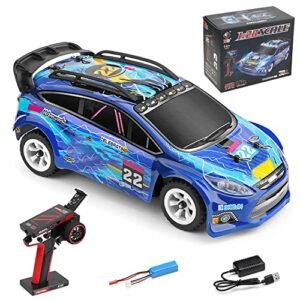 Goolsky WLtoys 284010 RC Drift Car, 1:28 Scale 2.4GHz Remote Control Car, 4WD 30KM/H High Speed RC Racing Vehicle with Metal Chassis for Kids and Adults