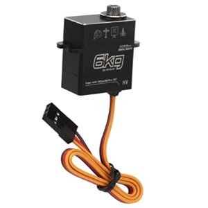 B&B Specialties RC 6KG Digital Servo Full Metal Steering Gear for AXIAL SCX24 1/24 RC Car