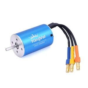 KingVal Replacement 2845 5900KV Brushless Sensorless Motor for Honda Civic RC Gas Car Shaft Diameter 3.175mm