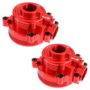 GTBRacing CNC Aluminum Gearbox Case Upgrade for Gmod RC Car Losi DBXL DBXL E V1.0 V2.0 and MTXL Universal Gear Box Part Red