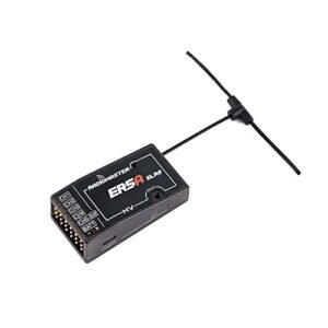 RadioMaster ER5A ELRS PWM Receiver 2.4GHz 5Ch ExpressLRS Nano Module with T Antenna Hit by RC Helicopter for Fixed Wing Multirotors Aircraft Airplane Drone by Speedybee