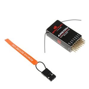Spektrum AR6100E 6 Channel DSM2 Anti Interference Satellite Receiver with Bind Plug Cable Set for CH 47 Chinook RC Helicopter