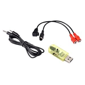 NATEFEMIN RC Simulator USB 30 in 1 Phoenix RC Simulator Software for G7 Phoenix 5.0 Aerofly Racing Drone RC Quadcopter
