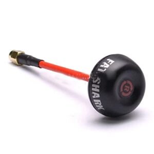DAGIJIRD RC FPV Male Antenna Flexible 5.8GHz Circular Polarized SpiroNet Antenna for RC Trailers