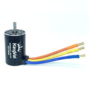 KingVal Replacement 550 3500KV Sensorless Brushless Motor for Thompson RC Raceway 1/10 RC Car with 5mm Shaft Diameter