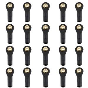 Haidong M2 Ball Head Holder Tie Rod Plastic M2 Tie Rod End Ball Joint 20PCS for RC Helicopter Ball Joint