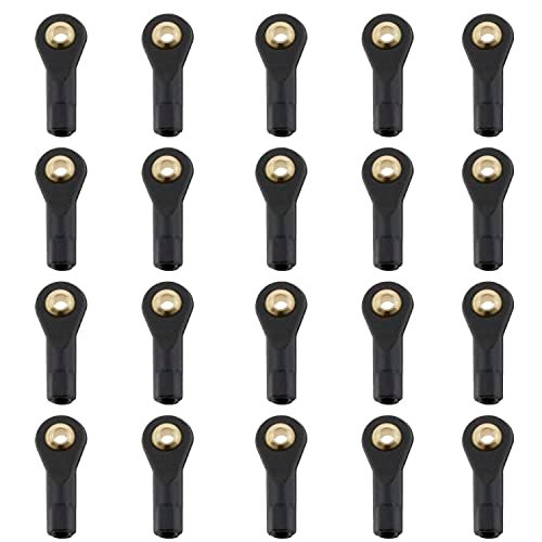 Haidong M2 Ball Head Holder Tie Rod Plastic M2 Tie Rod End Ball Joint 20PCS for RC Helicopter Ball Joint
