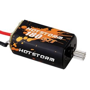 HOTSTORM 180 Brushed 57T Motor Upgrade for TRX4M 1/18 RC Crawler Perfect for RC Trucking Texas Enthusiasts