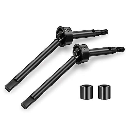 Zolikar Steel RC Front Axle Shaft for 1 18 Scale RC Body Truck TRX4M Upgrades