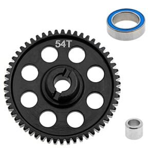Sbonxond 54T 0.5M Spur Gear Hardened Steel Main Gear 7591 for Traxxas LaTrax 1/18 RC Car Rally Teton Desert Prerunner SST Ford Fiesta Ford Paint Code RC