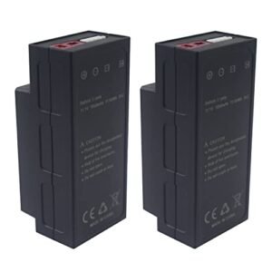 MOONZON 2PCS 11.1V 1050mAh 3S Lithium Battery for MJX H16 Series Remote Control Cars