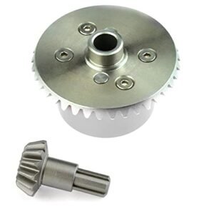 ARRMA 1/10 RC Upgrade Metal Front Rear Differential Gear Sets Compatible with Granite Senton Kraron Vorteks Mecanum Wheels RC