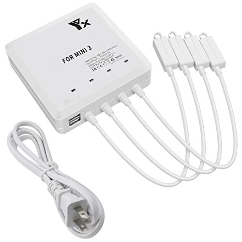 LYONGTECH 1 4 Scale Nitro RC Trucks 6 in 1 Rapid Multi Charging Hub Simultaneous Charge 4 Batteries
