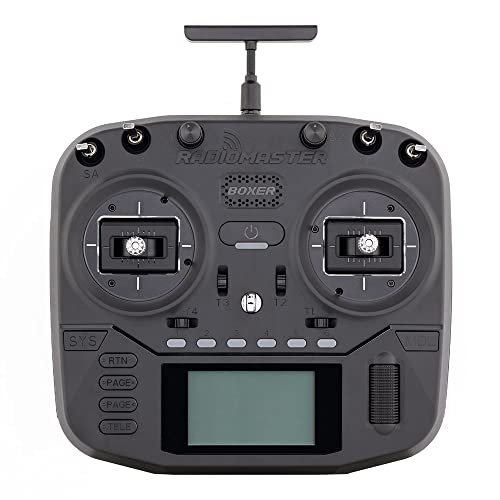 RadioMaster Boxer 2.4GHz 16CH Hall Gimbals Radio Controller for RC Planes Houston TX with ELRS and Carrying Case Mode 2