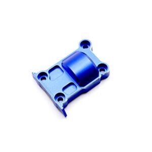 Mesimsple Alloy Xmaxx Upper Rear Differential Cover 7787 for 1/5 Scale RC Truck Body Shells X Maxx Drive Gear Cover Truck Upgrades Blue