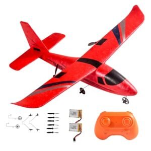 OTTCCTOY RTF RC Plane 2CH 2.4GHz Remote Control Airplane Best Indoor RC Airplane for Kids Beginners