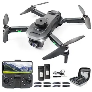 NUNUBE TOY Drone Mini Drones with Camera 720P RC Drone Foldable FPV Drone for Beginners Includes Free 3D Printed RC Plane Files