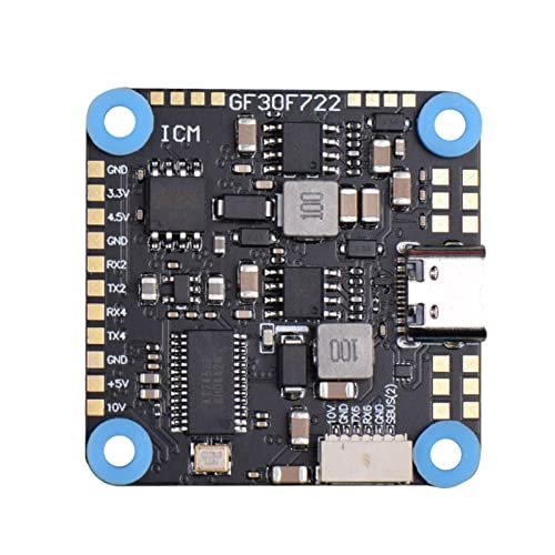 GoolRC GF30F722 ICM F722 F7 HD Baro OSD 5V 10V Dual BEC Flight Controller 3 8S 30 5X30 5mm Carrera RC Mario Kart Parts