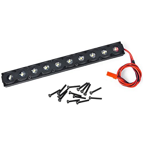 AXSPEED 1PC Light Bar Roof Lamp Headlight Upgrade Parts for American RC Truck 1/5 DBXL XL 4WD 2.0