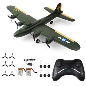 OTXKOO Armadillo RC Plane Remote Control Airplane RTF 2.4GHz Radio Control B17 Lighting Aircraft for Beginners