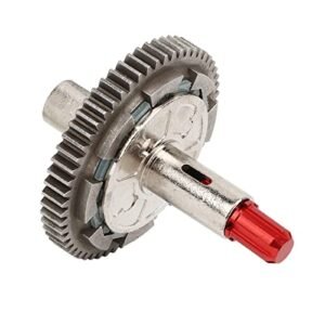 Easy RC Glacier 57T Spur Gear Slipper Clutch Set Aluminum Alloy Metal Steel for 1/10 Arrma Senton Vorteks 1/8 Typhon Red