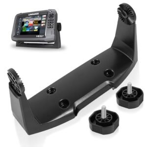 Heavy Duty Gimbal Mounting Bracket with Knobs for RC Crane Models Compatible with HDS 7 Gen2 Gen3 Hook 7 Elite 7 Touchscreen