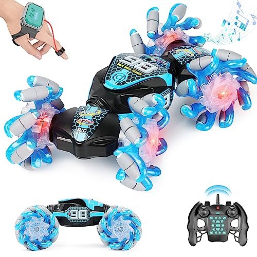 XSpeed Best RC Drift Wheels Gesture Sensing 2.4 Ghz 4WD Off Road Remote Control Stunt Car Toy for Boys Kids