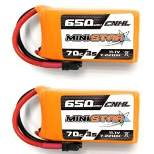CNHL 650mAh 3s Lipo Battery 11.1v 70C with XT30U Plug for Mini Quad FPV Quadcopter Drone UAV RC Airplane Drone FPV 2 Packs RC Cola Nutrition Facts