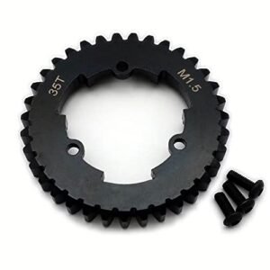 Hard Steel 35T 1.5 Mod Main Spur Gear for Traxxas 1 5 X Maxx 6S 8S 1 6 XRT Nitro RC Trucks 1 5 Scale