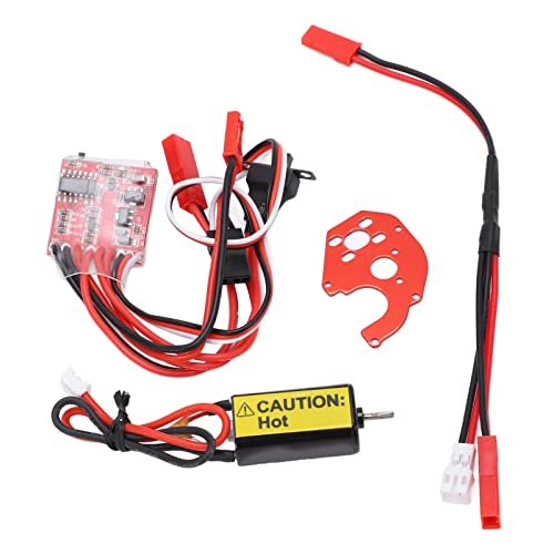 VolantexRC 050 66T Brushed Motor 30A ESC Upgrade Kit Best RC Helicopter Under 50 for SCX24 AXI90081 1 24 Scale Models