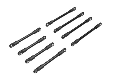 TRAXXAS 9749 Steel Suspension Link Set for RC Cars 4x53mm Front Lower 4x46mm Front Upper 4x68mm Rear Links