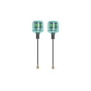 FlyFishRC 2pcs 5.8GHz LHCP RP SMA RC Radio Antenna 40mm IPEX UFL for FPV Racing Drones