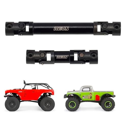 MEUS Racing SCX24 Adjustable RC Drive Shaft Parts for Axial 1/24 SCX24 Deadbolt AXI90081 B17 34 40MM and 56 81MM