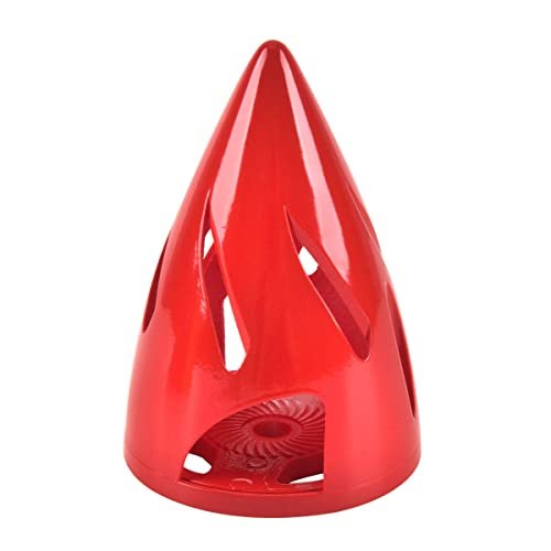 NOBRIM 2.5 Inch Spinner Pointed White Plastic Hollow Cone Propeller Cover for RC Airplane Model Perfect for RC Willey Idaho Falls Opening Date Enthusiasts