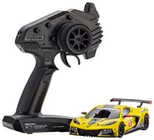 Kyosho MR03 Mini Z RWD ReadySet Corvette C8R Yellow