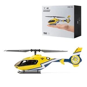 KKXX Remote Control Helicopter 2.4G 4CH Hummingbird RC Mini Eurocopter EC 135 Helicopter Model Aviation Toy Gift for Adults Kids RTF Mode 1 Right Hand Throttle