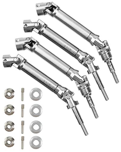 Best 4x4 RC Truck Under 200 Stainless Steel Drive Shaft Upgrade for Rustler VXL Stampede VXL Hoss VXL Slash Platinum Ultimate 4WD