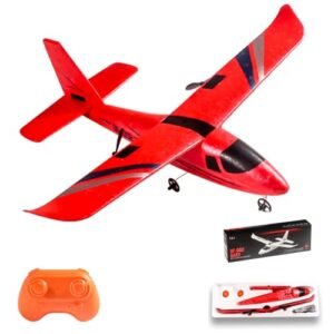 LBKR Tech 420cc RC Plane Remote Control Airplane RTF 2.4Ghz 2 Channels for Kids Beginners Adults