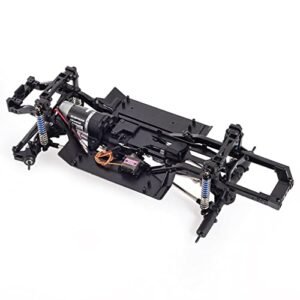 Axial SCX10 TRX4 D90 313mm Wheelbase Nylon Chassis Frame RC Car Body Posts with 2 Speed Transmission and 35T 550 Motor