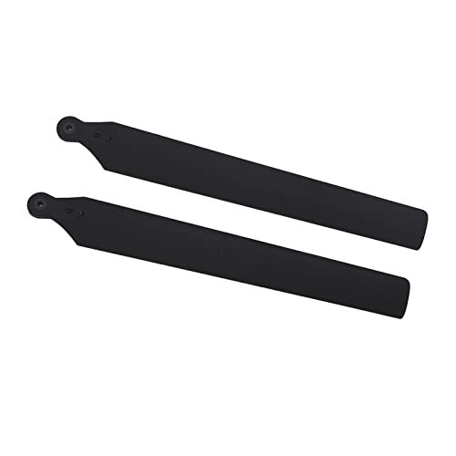2PCS RC Helicopter Rotor Blades Plastic Main Rotor Propeller Replacement Spare Parts for K200 Maintenance Black Ideal for RC Nitro Engine Maintenance Campbelltown