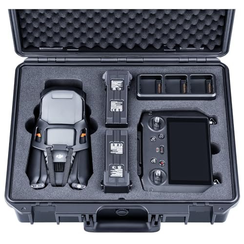 Lykus Titan M340 Waterproof Hard Case for RC Caterpillar Bulldozer DJI Mavic 3 Pro Classic RC Pro DJI RC