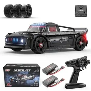 HYPER GO 14301 V3 1 14 RTR Brushless Electric Drift RC Car with Gyro Max 38 mph Fast RC Cars for Adults 4WD All Road Street Bash RC Truck