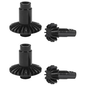 High Performance RC Paragliders Gear Set 24T 12T Steel Machined for 1/18 Scale TRX4M Crawler Upgrades