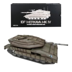KAROYD RC Military Tank Model 1/16 Israel Merkava IV Infrared Combat Tank Toy Professional Version
