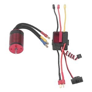 RC Willey Vacuums Brushless Motor Set 2838 5700KV with 35A ESC for 1/14 1/16 Scale RC Cars