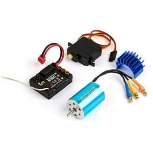 New Bright Grave Digger RC Truck Brushless Motor Conversion Set for SG1603 1604 UD1601 1602 1 16 Scale Models