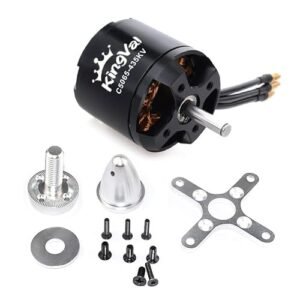 KingVal 5065 435KV Brushless Motor RC Blackhawk Helicopter Kit with Mounting Screw Kit